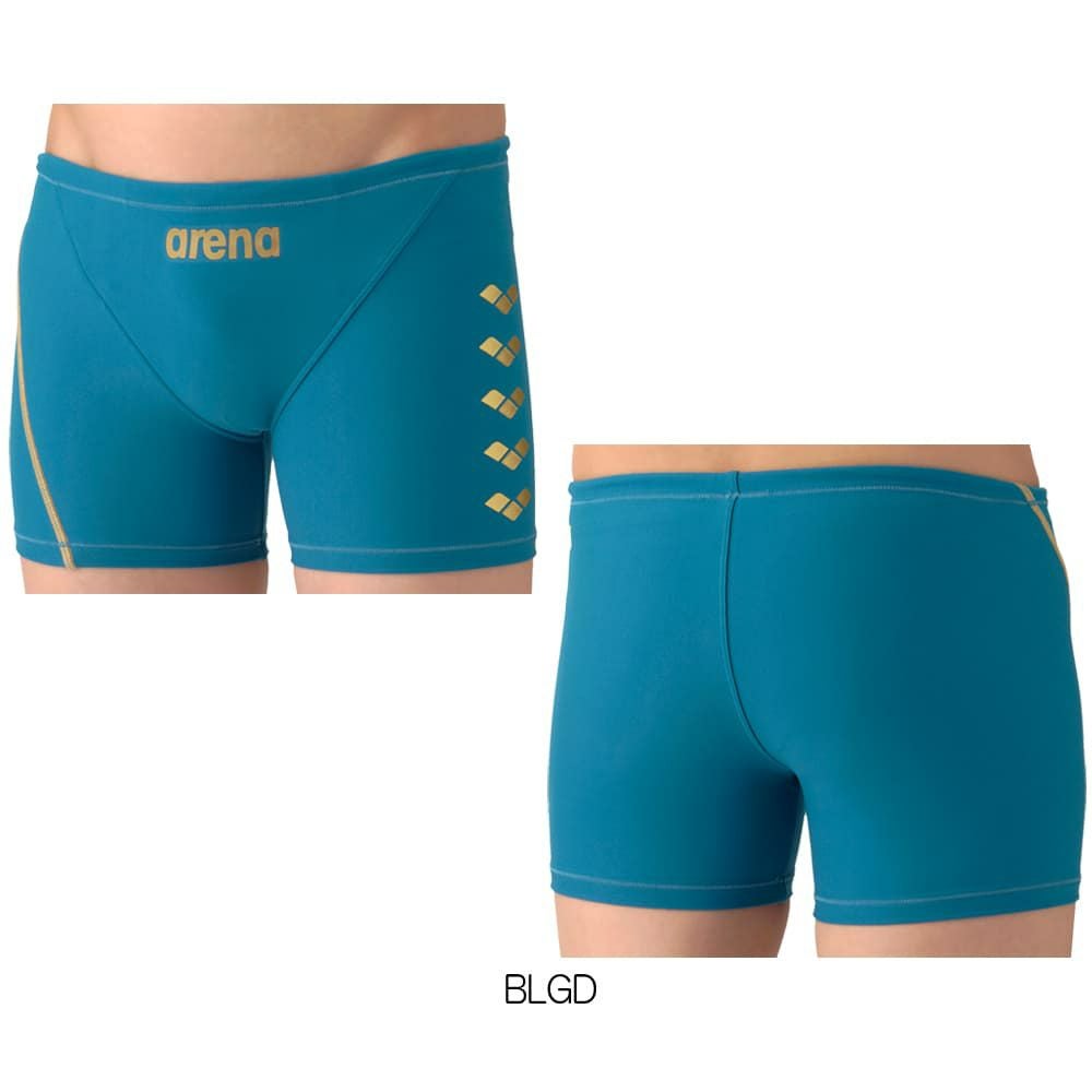 アリーナARENA競泳水着練習用水着メンズタフスーツタフスキンEトレーニングスパッツミドルレッグ競泳練習水着2026年春夏モデルAS6SWM09M