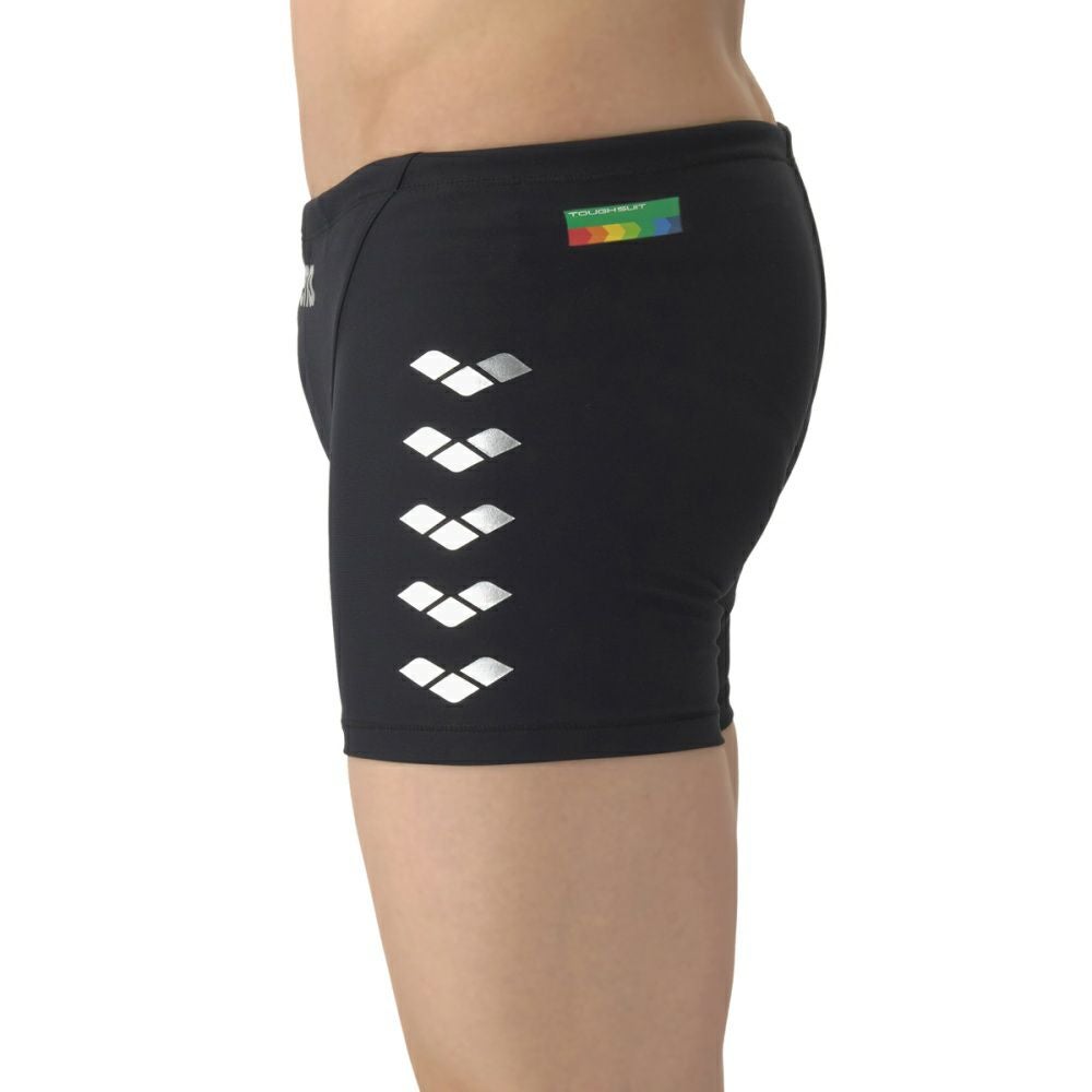 アリーナARENA競泳水着練習用水着メンズタフスーツタフスキンEトレーニングスパッツミドルレッグ競泳練習水着2026年春夏モデルAS6SWM09M