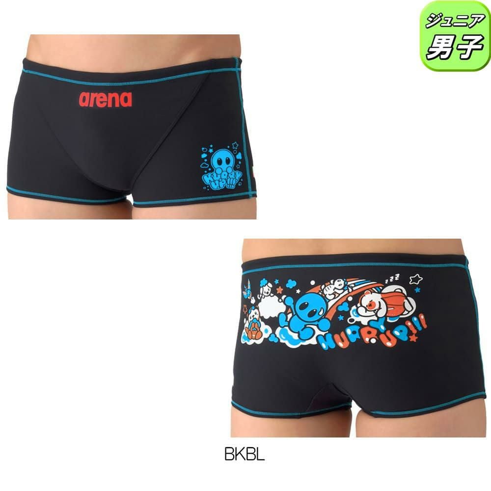アリーナARENA競泳水着練習用水着ジュニア男子タフスーツアリーナくんタフスキンEトレーニングスパッツショートレッグ競泳練習水着2026年春夏モデルAS6SWM11B