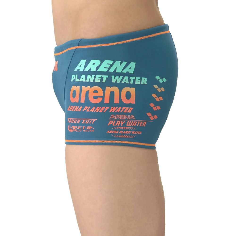 アリーナARENA競泳水着練習用水着メンズタフスーツタフスキンEトレーニングスパッツショートレッグ競泳練習水着2026年春夏モデルAS6SWM39M