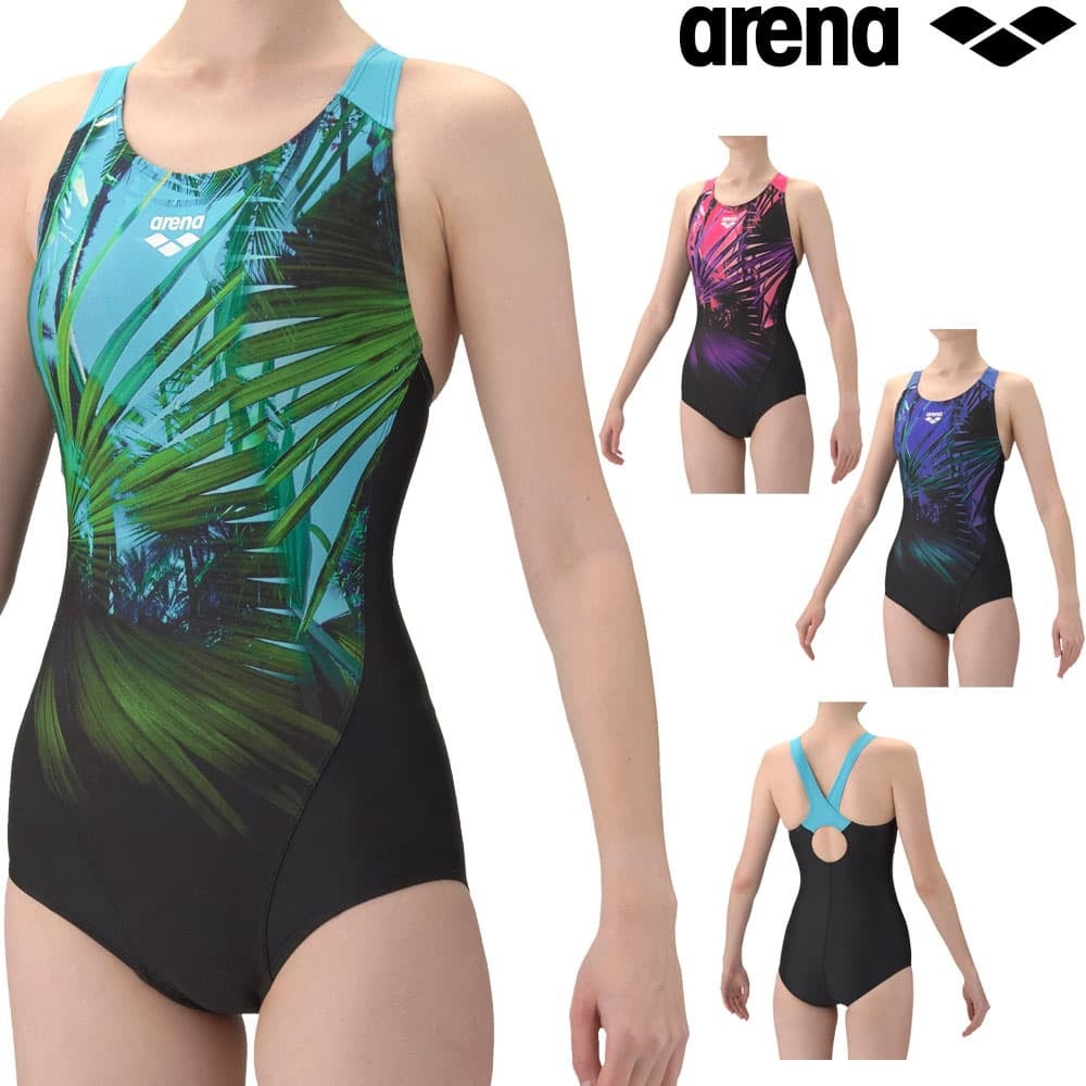 アリーナ ARENA フィットネス水着 レディース AQUA EXA ダブルエステル