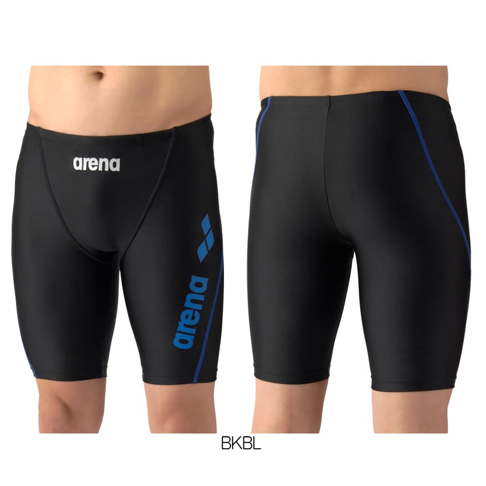 アリーナARENAフィットネス水着メンズAQUAEXAダブルエステルWRフィットネススパッツハーフレッグ2026年春夏モデルAS6SWF60M