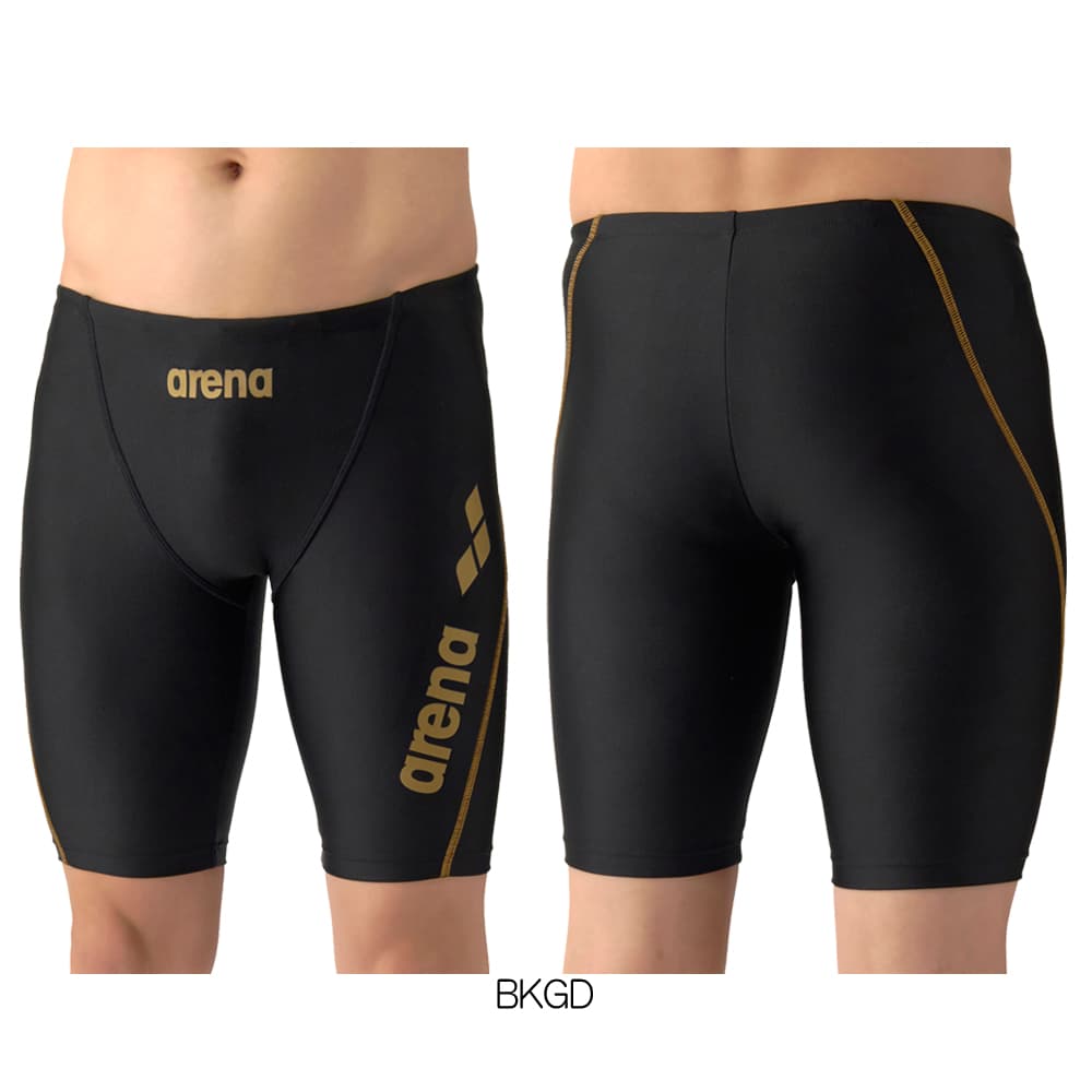 アリーナARENAフィットネス水着メンズAQUAEXAダブルエステルWRフィットネススパッツハーフレッグ2026年春夏モデルAS6SWF60M