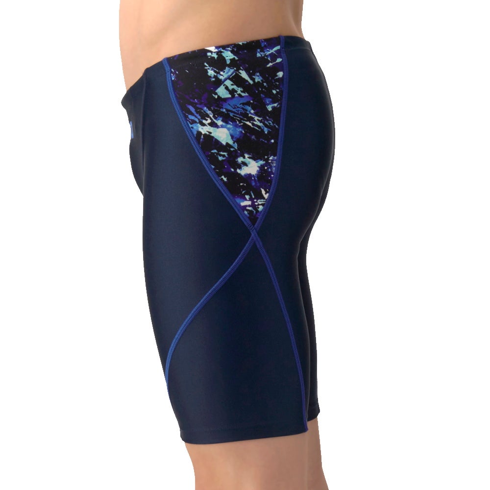 アリーナARENAフィットネス水着メンズAQUAEXAダブルエステルWRフィットネススパッツハーフレッグ2026年春夏モデルAS6SWF61M