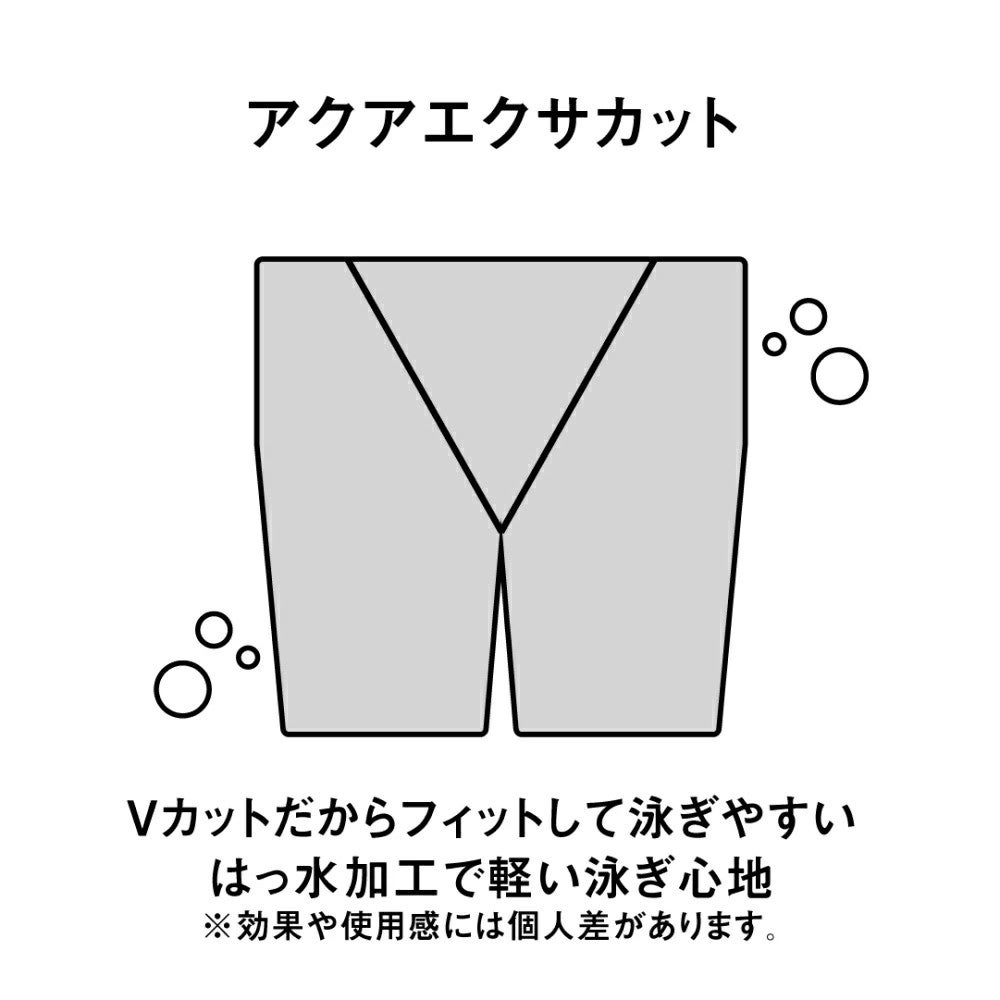 アリーナARENAフィットネス水着メンズAQUAEXAジオダイヤWRフィットネススパッツハーフレッグ2026年春夏モデルAS6SWF62M