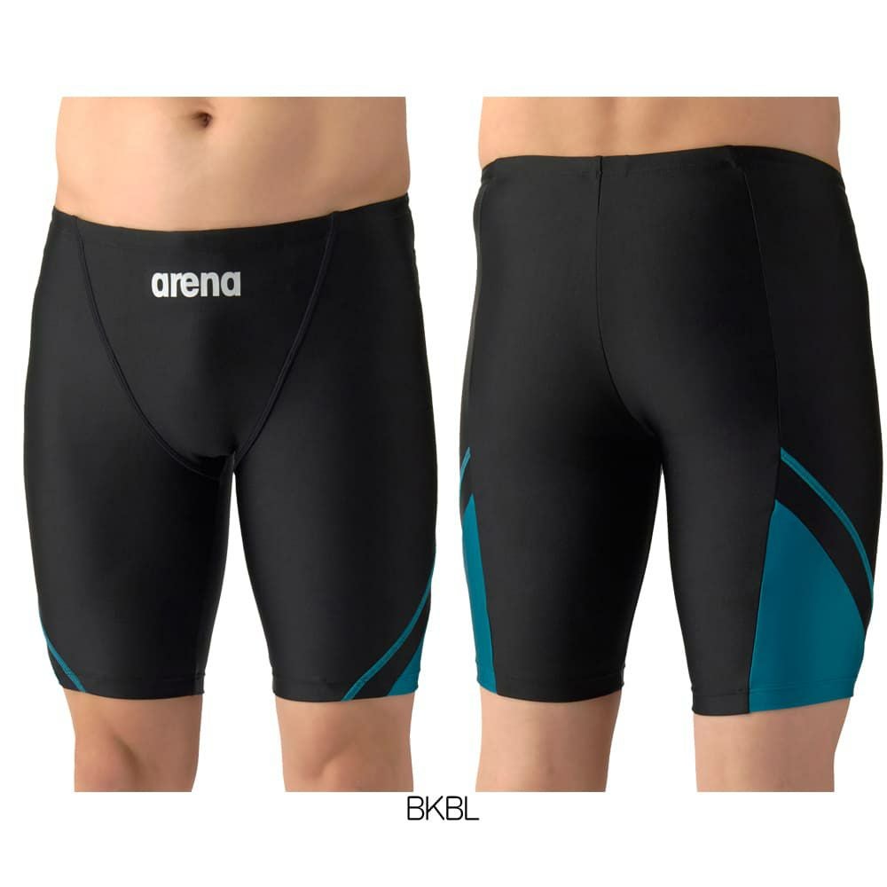 アリーナARENAフィットネス水着メンズAQUAEXAダブルエステルWRフィットネススパッツハーフレッグ2026年春夏モデルAS6SWF65M