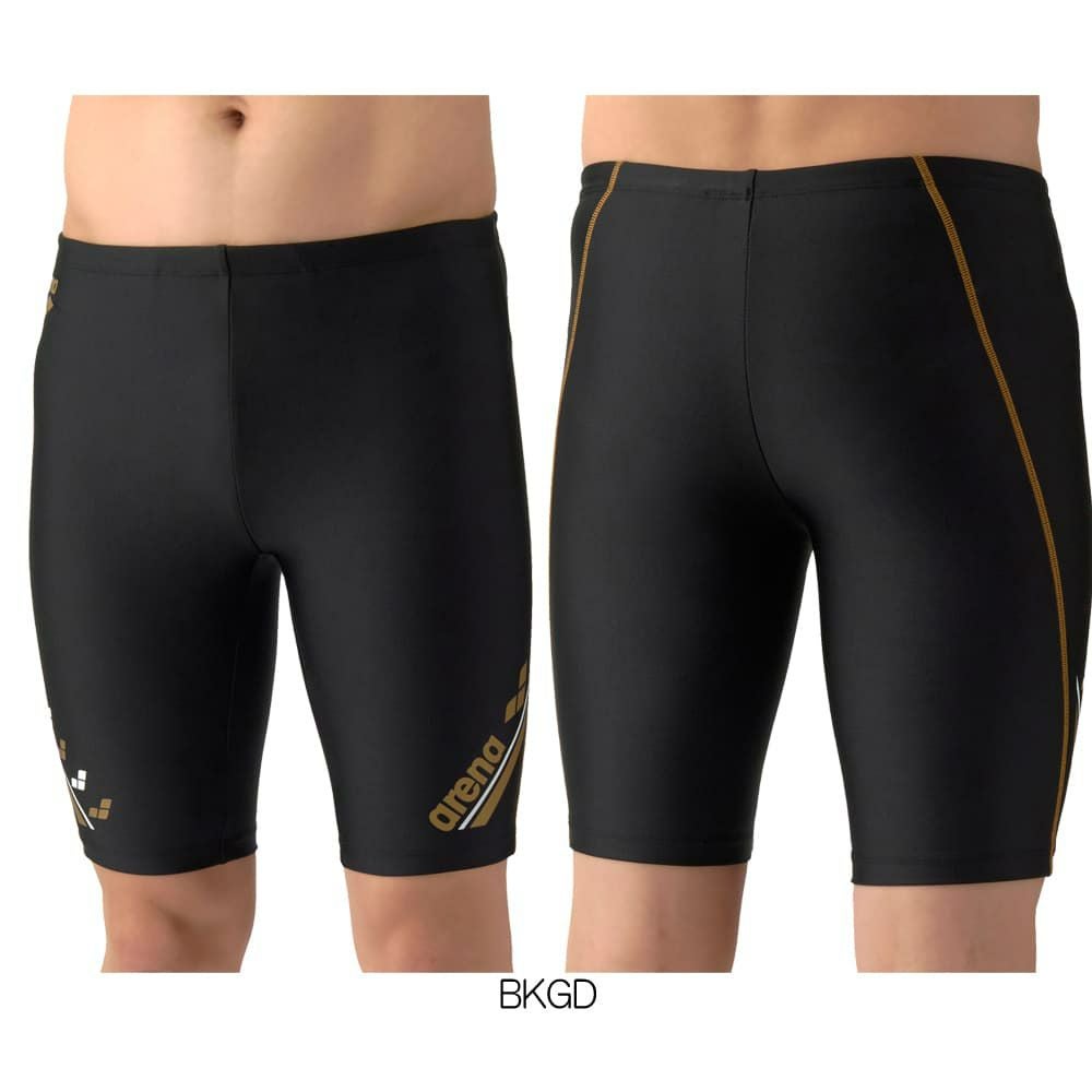 アリーナARENAフィットネス水着メンズダブルエステルフィットネススパッツハーフレッグ2026年春夏モデルAS6SWF68M