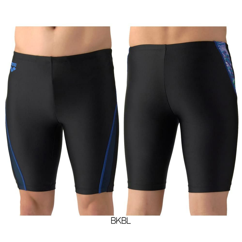 アリーナARENAフィットネス水着メンズダブルエステルSUNLIGHTフィットネススパッツハーフレッグ2026年春夏モデルAS6SWF69M