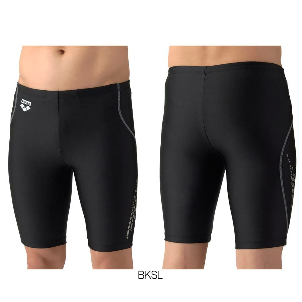 アリーナARENAフィットネス水着メンズダブルエステルフィットネススパッツハーフレッグ2026年春夏モデルAS6SWF72M
