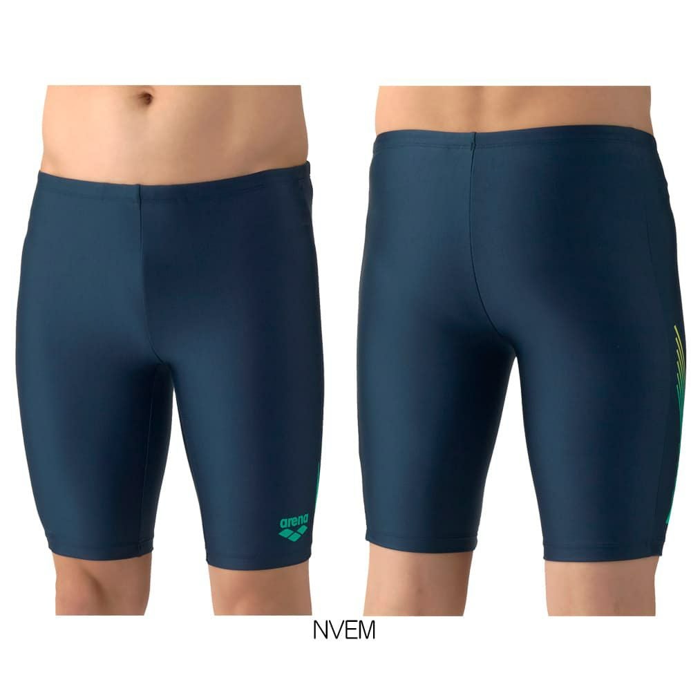 アリーナARENAフィットネス水着メンズダブルエステルフィットネススパッツハーフレッグ2026年春夏モデルAS6SWF73M