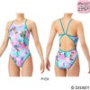 アリーナARENA競泳水着練習用水着ジュニア女子タフスーツディズニー『ズートピア』タフスキンEPトレーニングワンピースオープンバック競泳練習水着2026年春夏モデルAS6SWM56G