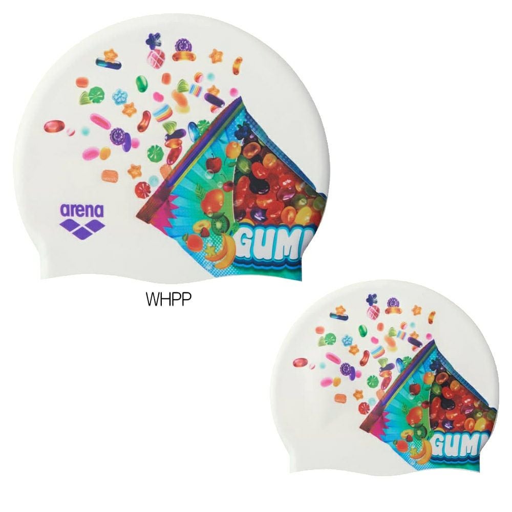 アリーナARENA水泳GUMMYEFFECTSシリコンキャップ水泳小物2026年春夏モデルAS6SSCP4U
