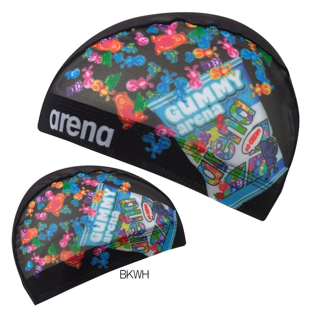 アリーナARENA水泳GUMMYEFFECTSメッシュキャップ水泳小物2026年春夏モデルAS6SSCP5U