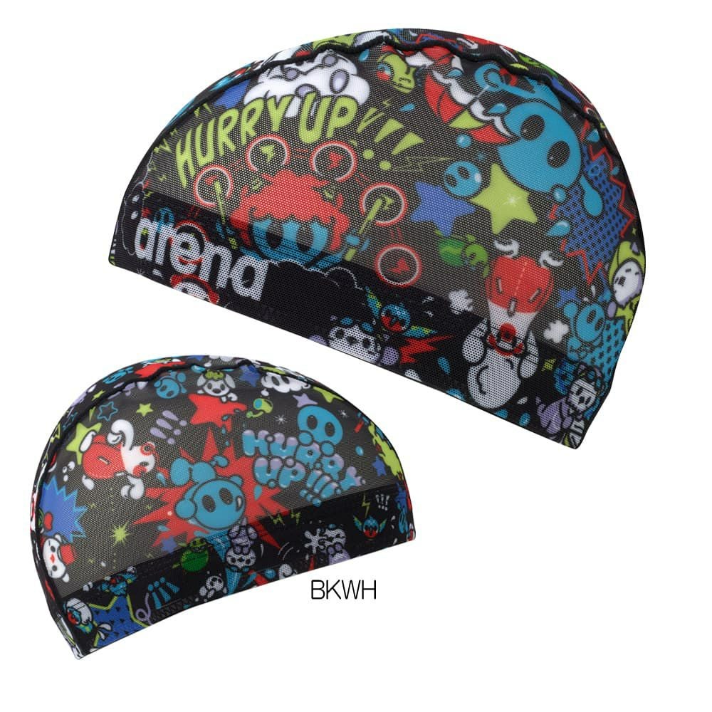アリーナARENA水泳アリーナくんメッシュキャップ水泳小物2026年春夏モデルAS6SSC57U