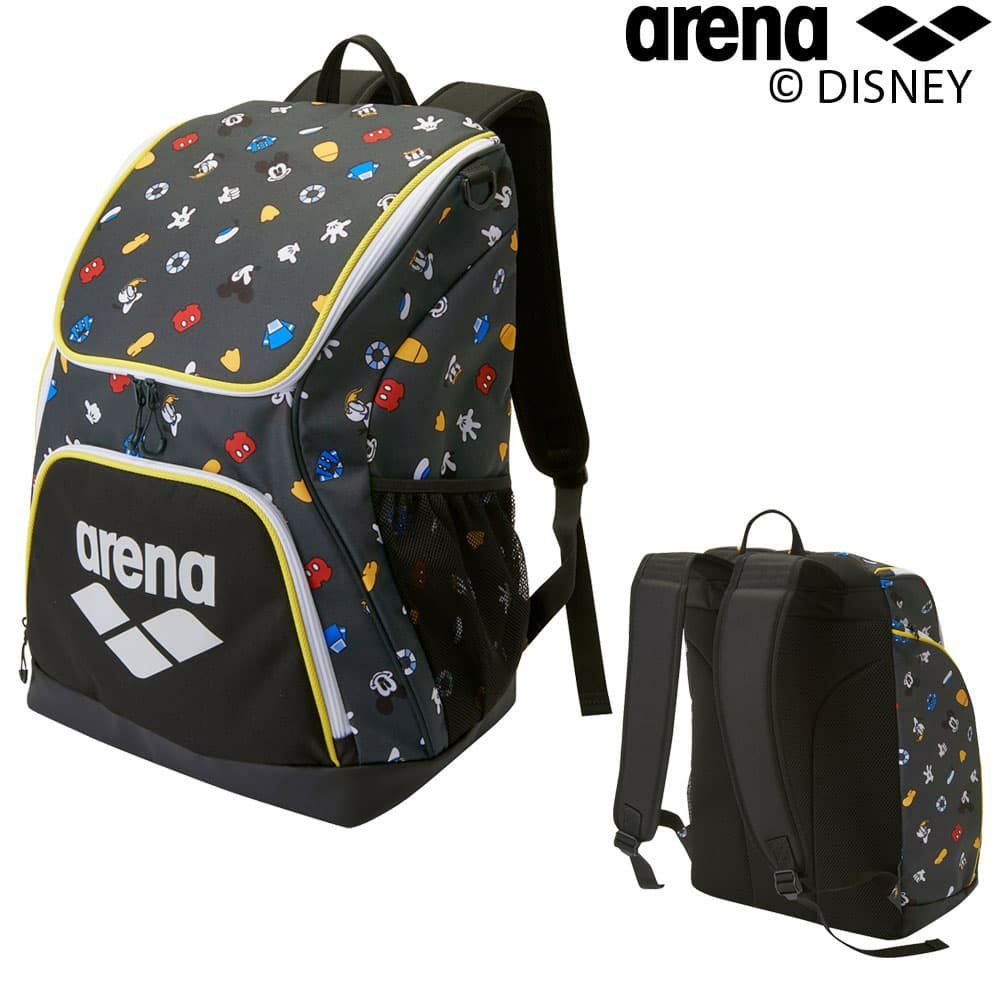 アリーナ ARENA 水泳 ディズニー “ミッキー” “ドナルド” 35L バック