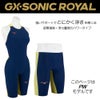 ミズノ競泳水着レディースGXSONICROYALPWWA承認モデルハーフスーツ布帛素材競泳全種目短距離～中・長距離選手向き