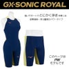 ミズノ競泳水着メンズGXSONICROYALPWWA承認モデルハーフスパッツ布帛素材競泳全種目短距離～中・長距離選手向き