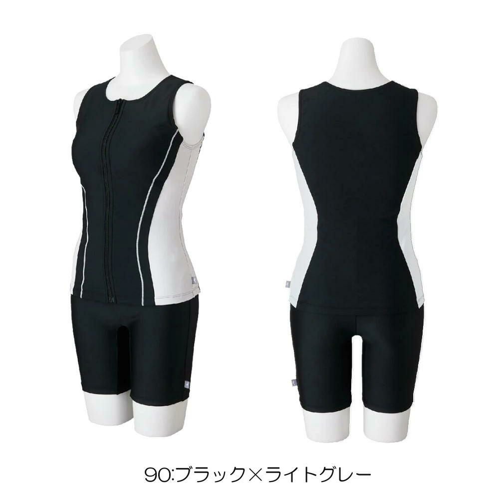 ミズノMIZUNOフィットネス水着レディースセパレーツパッド付き2025年秋冬モデルN2JGC853