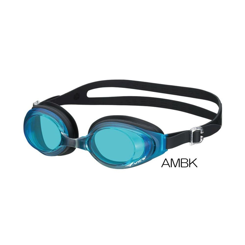 VIEWビュースイミングレーシングゴーグル水泳クッション付きクリアレンズV610