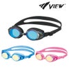 VIEWビュースイミングレーシングゴーグル水泳クッション付きジュニア用ミラーレンズ