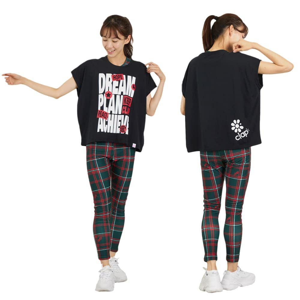 クラップCLAPドリームプランアチーブドルマンエルレディーススポーツアパレルトレーニングフィットネス女性CTS25083