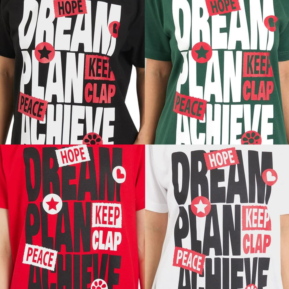 クラップCLAPドリームプランアチーブティーレディーススポーツアパレルトレーニングフィットネス女性CTS25084