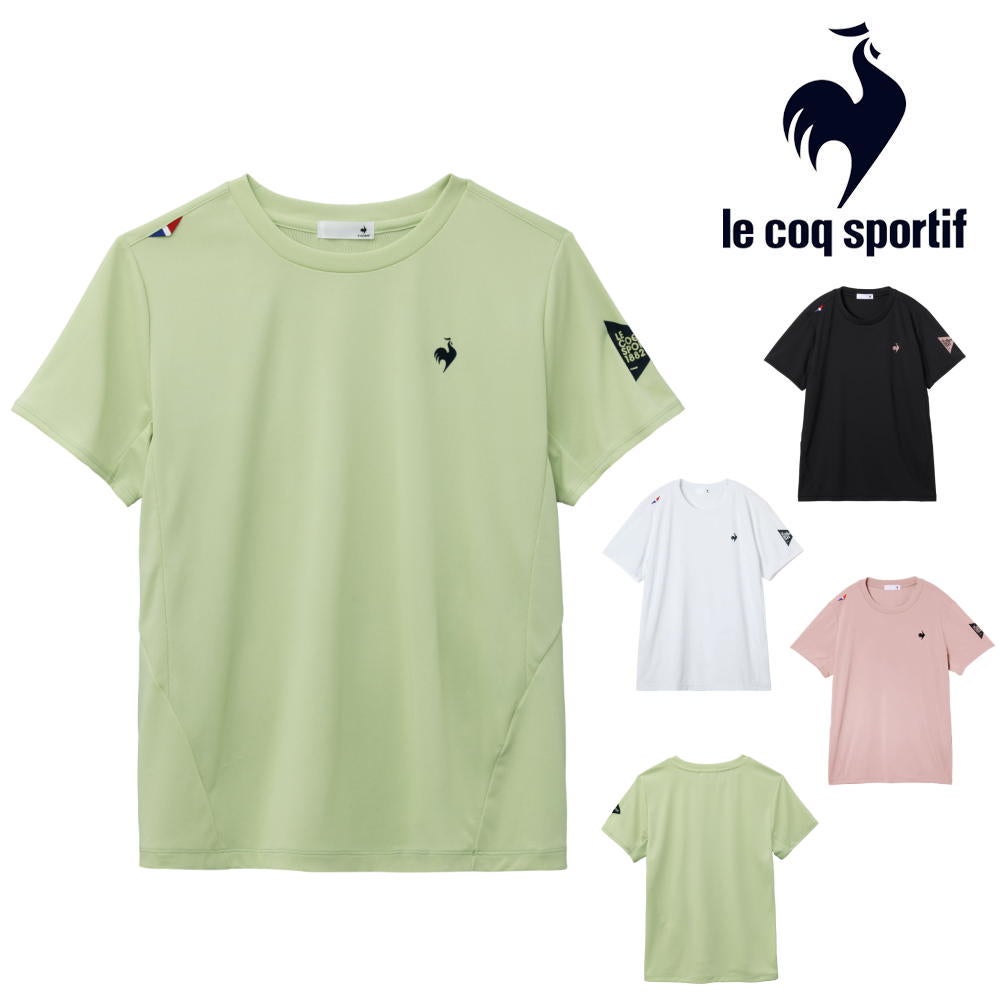ルコックスポルティフlecoqsportifLCSEssential半袖Tシャツレディーススポーツウェア女性LT5FHT00L