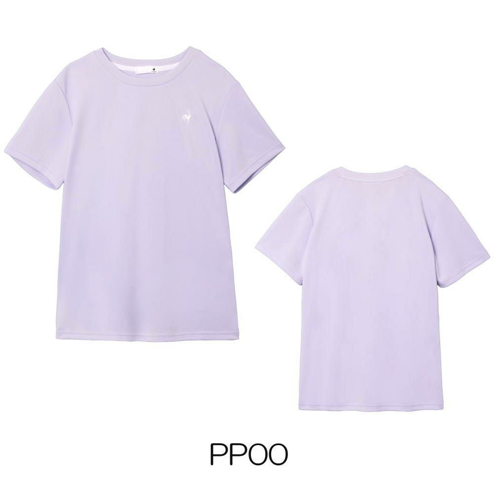 ルコックスポルティフlecoqsportifリサイクルポリエステル半袖Tシャツレディーススポーツウェア女性2026年春夏モデルLT6SHTZ1L
