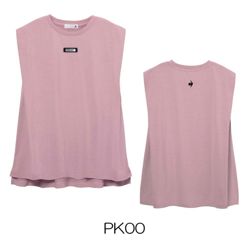 ルコックスポルティフlecoqsportif汗染み軽減細見えノースリーブシャツレディーススポーツウェア女性2026年春夏モデルLZ6SHT01L