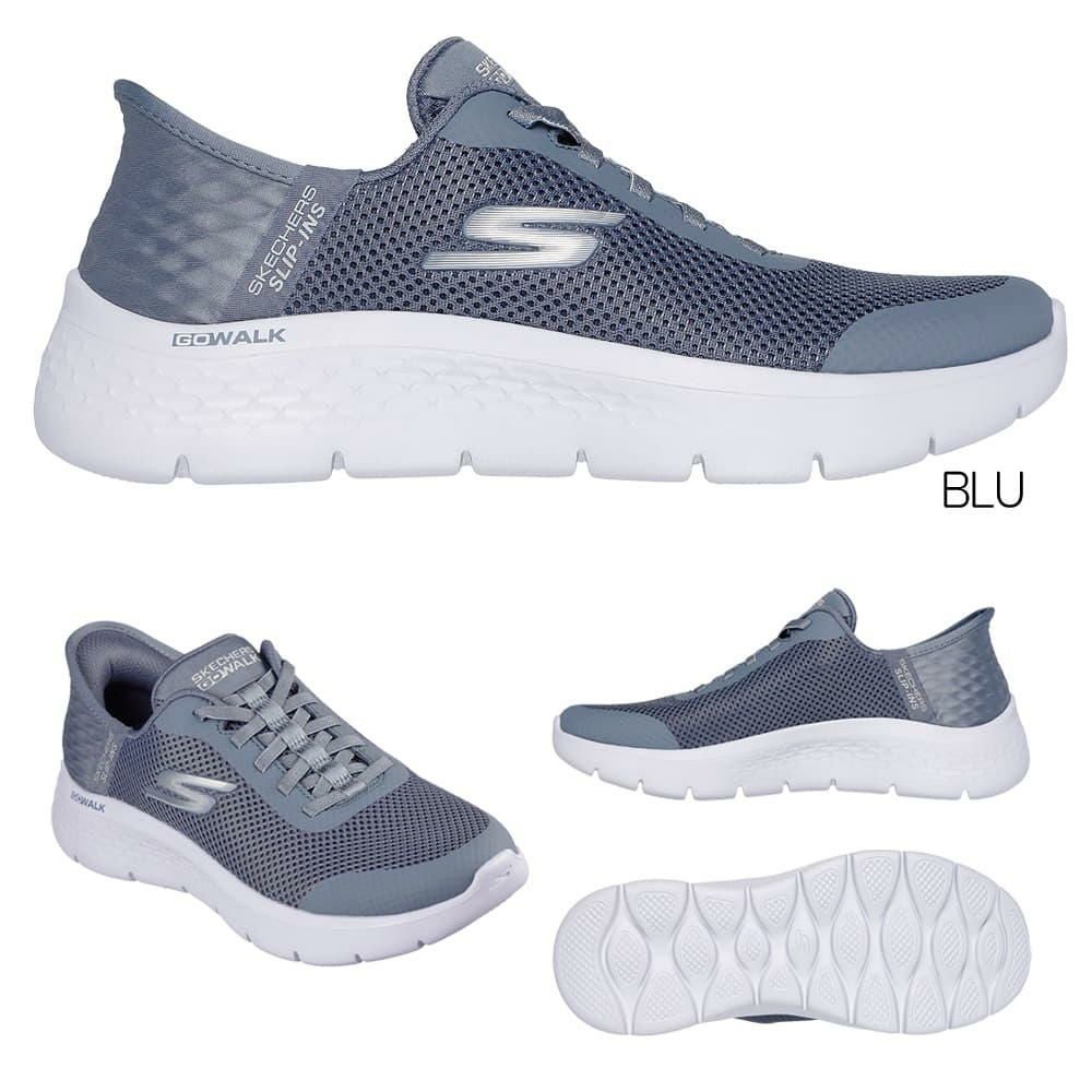 スケッチャーズSKECHERSレディースシューズスポーツカジュアルシューズスニーカー靴スリップインズゴーウォークフレックスグランドエントリーGOWALKFLEXGRANDENTRYレディース26年春夏モデルSKJ124836