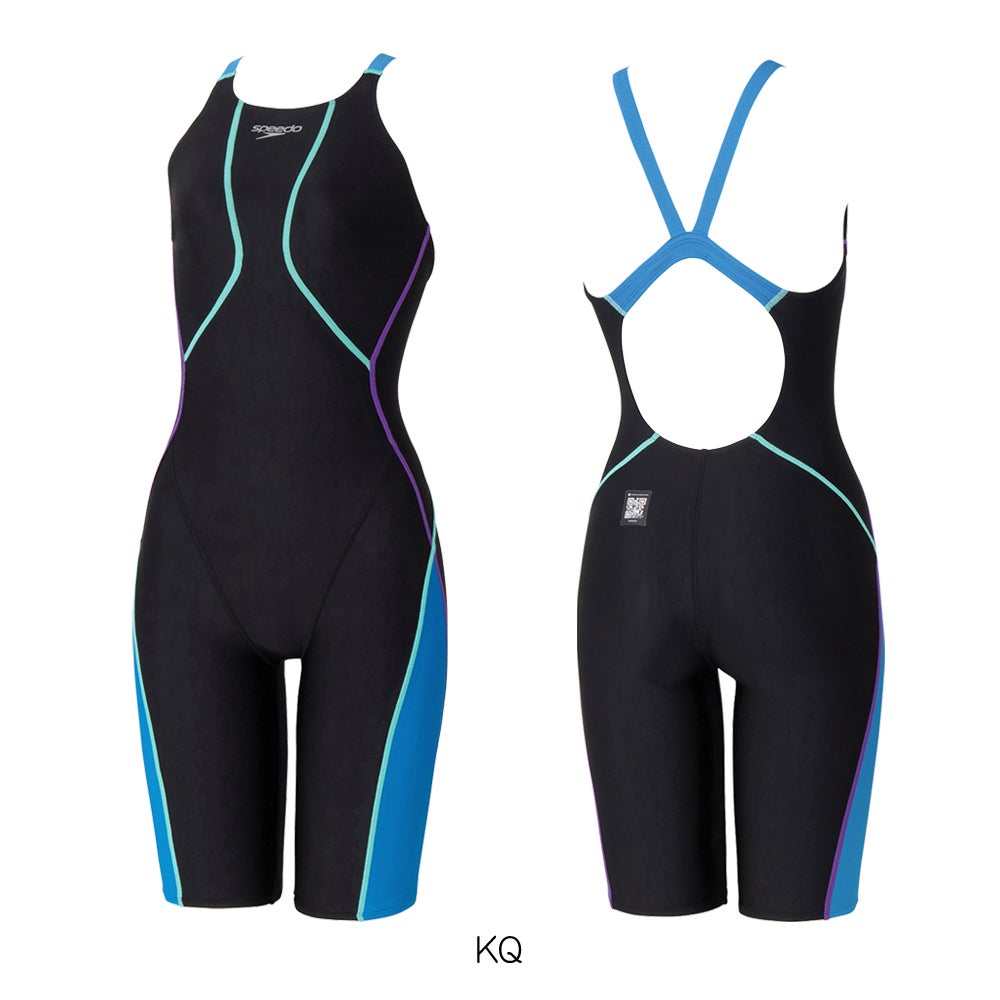 スピードSPEEDO競泳水着レディースWA承認モデルフレックスシグマニューオープンバックニースキン1オールインワンFLEXΣν2026年春夏モデルSCW12601Ffinaマークあり