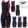 スピードSPEEDO競泳水着レディースWA承認モデルフレックスシグマニューセミオープンバックニースキン2オールインワンFLEXΣν2026年春夏モデルSCW12602Ffinaマークあり