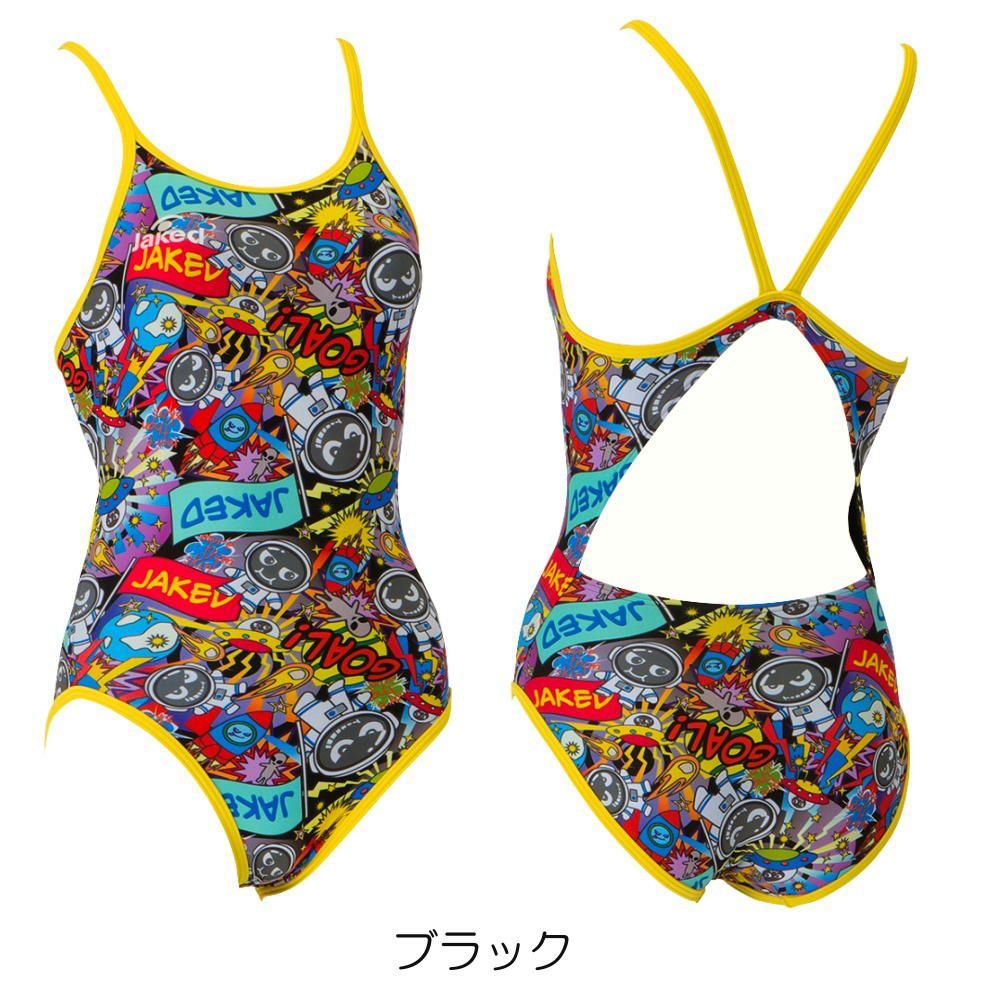 Jakedジャケッド競泳水着練習用水着レディースJ-FORTEXジェイ・フォルテックスハイパーバックスーツ競泳練習水着830364F