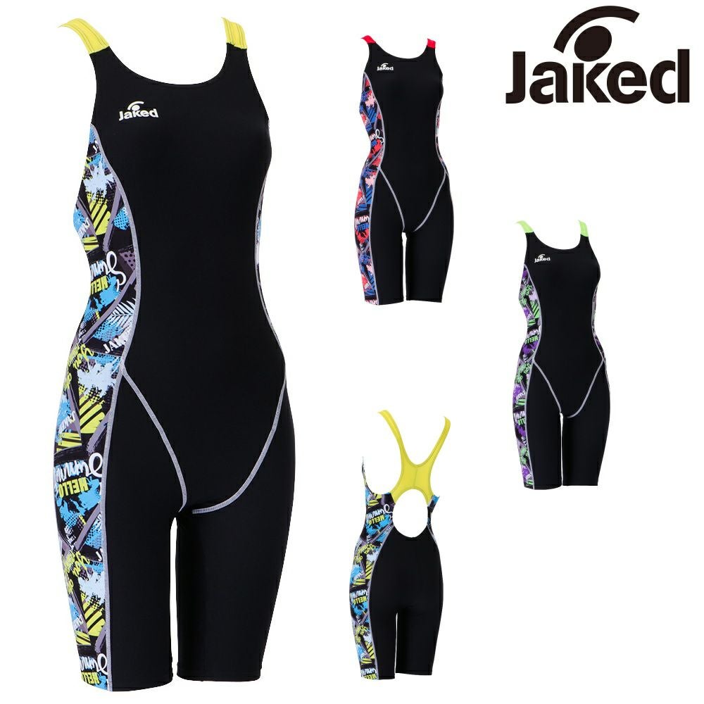 Jakedジャケッド競泳水着練習用水着レディースJ-FORTEXジェイ・フォルテックスレッグスーツ競泳練習水着830382F