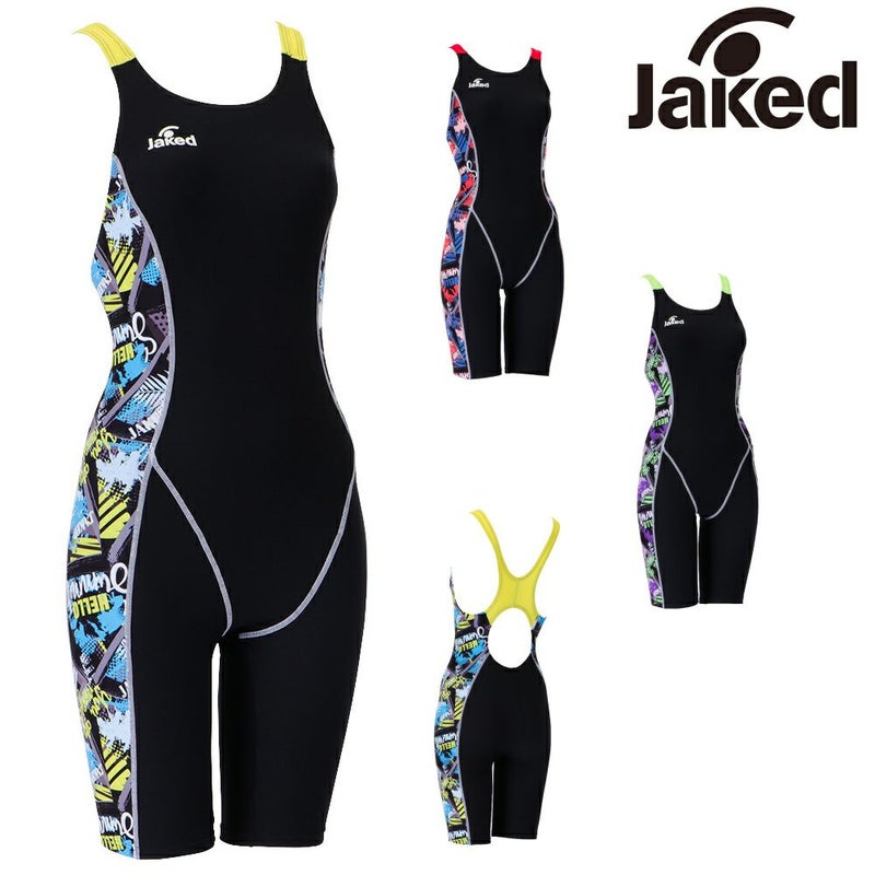 Jakedジャケッド競泳水着練習用水着レディースJ-FORTEXジェイ・フォルテックスレッグスーツ競泳練習水着830382F