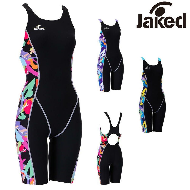 Jakedジャケッド競泳水着練習用水着レディースJ-FORTEXジェイ・フォルテックスレッグスーツ競泳練習水着830384F