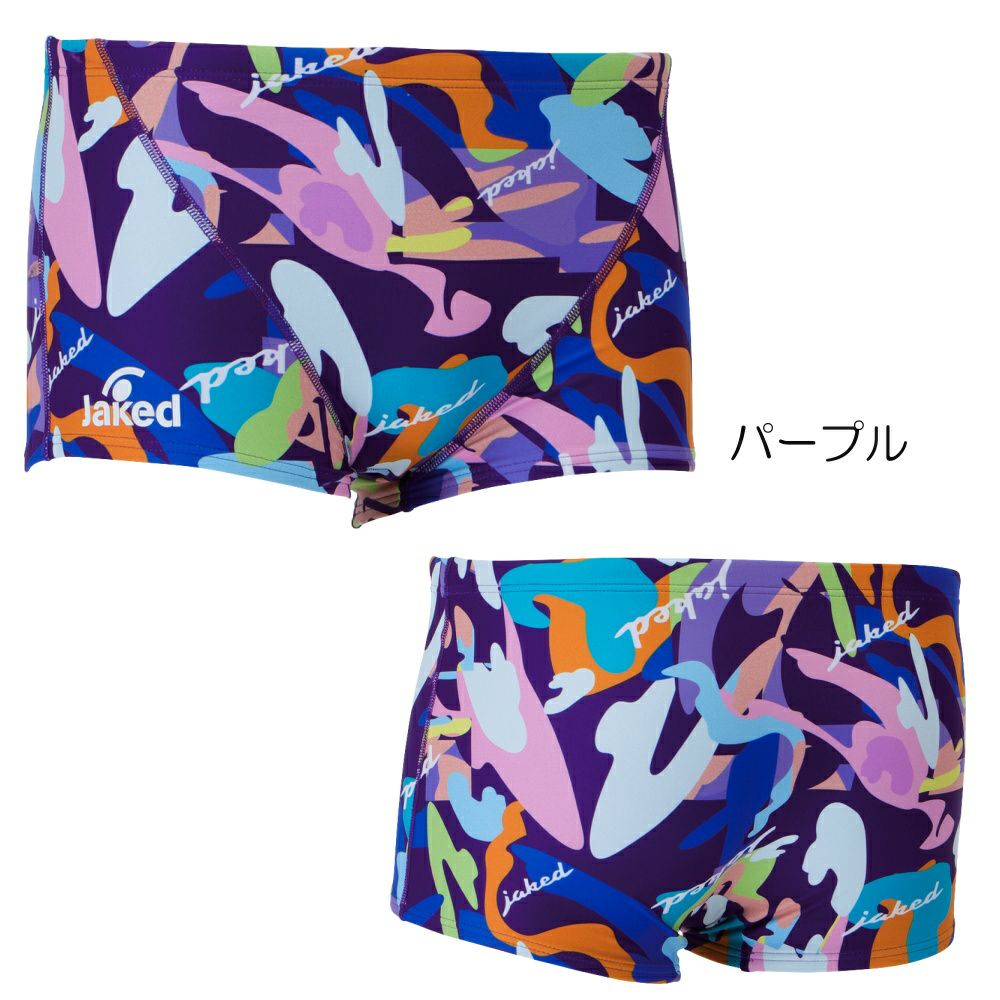 Jakedジャケッド競泳水着練習用水着メンズJ-FORTEXジェイ・フォルテックスショートスパッツ競泳練習水着830394F