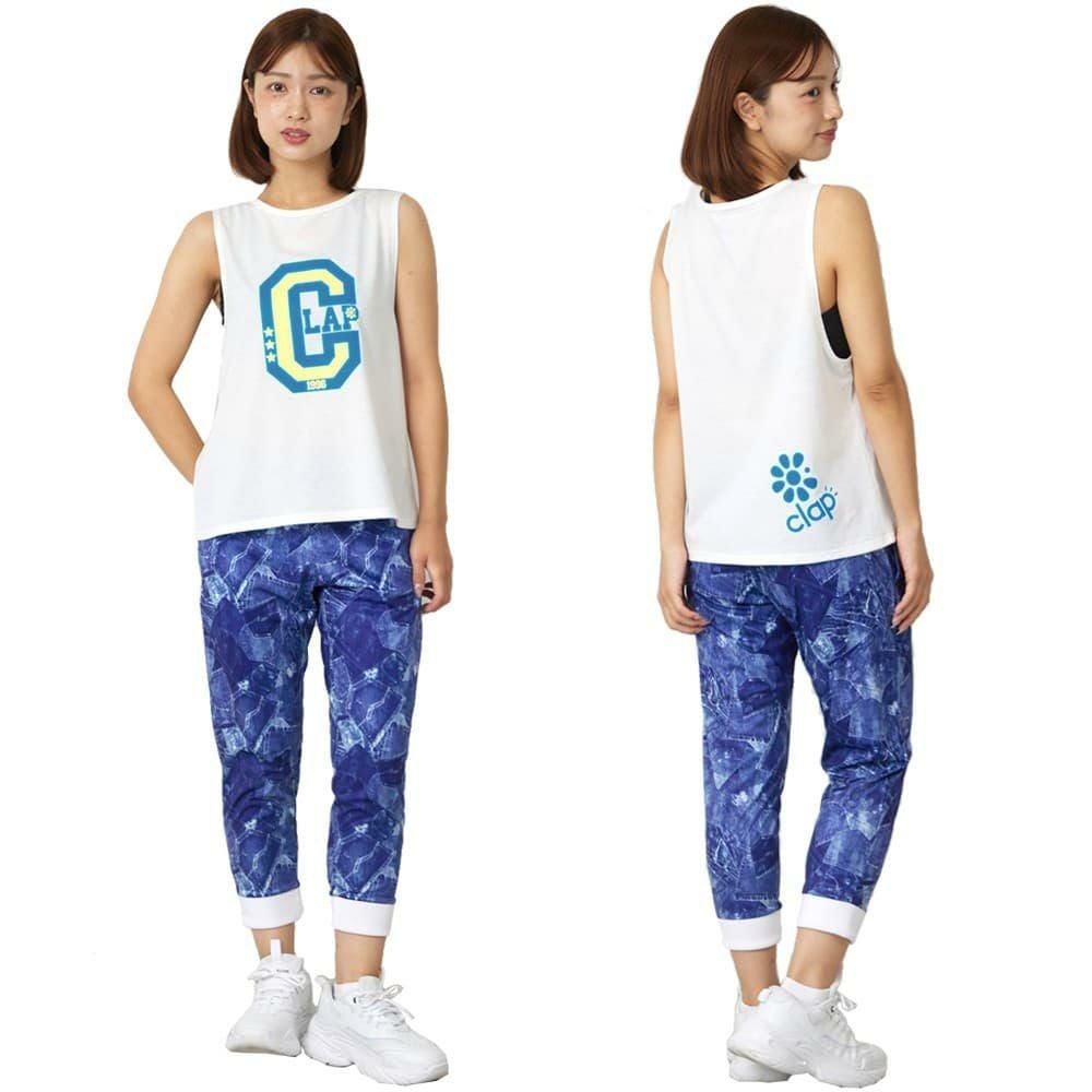 クラップCLAPシークラップボックスタンクレディーススポーツアパレルトレーニングフィットネス女性CTS25091