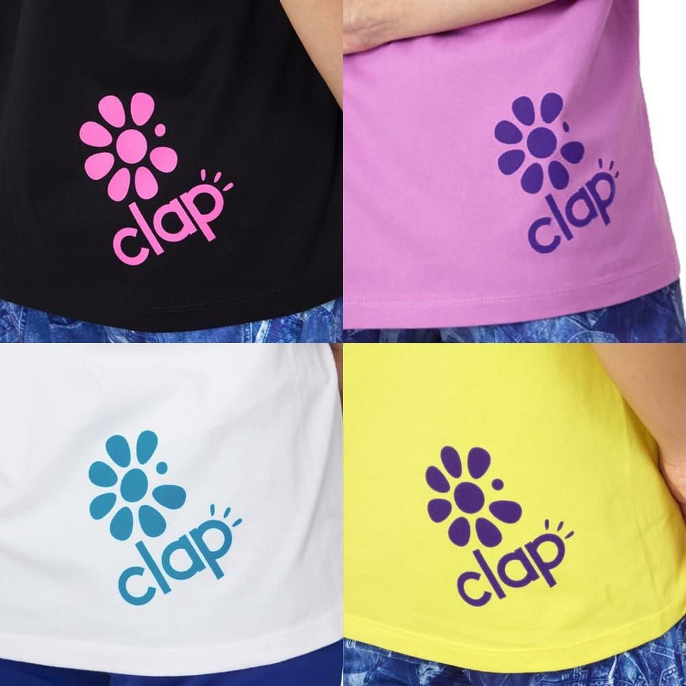 クラップCLAPシークラップティーレディーススポーツアパレルトレーニングフィットネス女性CTS25092