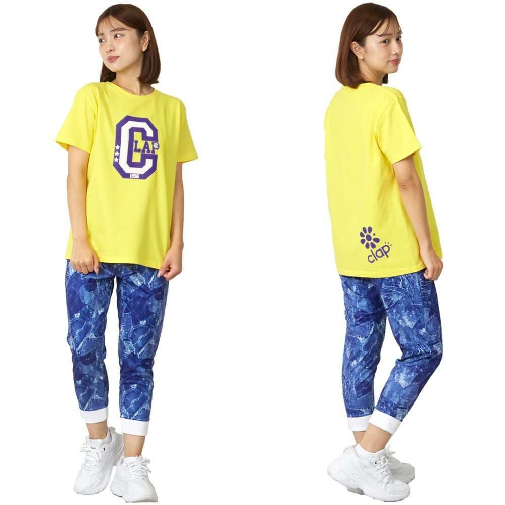 クラップCLAPシークラップティーレディーススポーツアパレルトレーニングフィットネス女性CTS25092