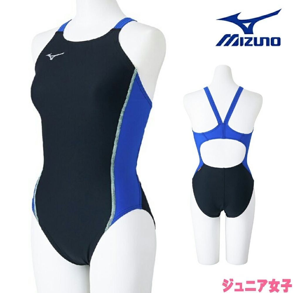 ミズノMIZUNO競泳水着ジュニア女子練習用エクサースーツミディアムカットEXERSUITSU-Fit競泳練習水着N2MAB460