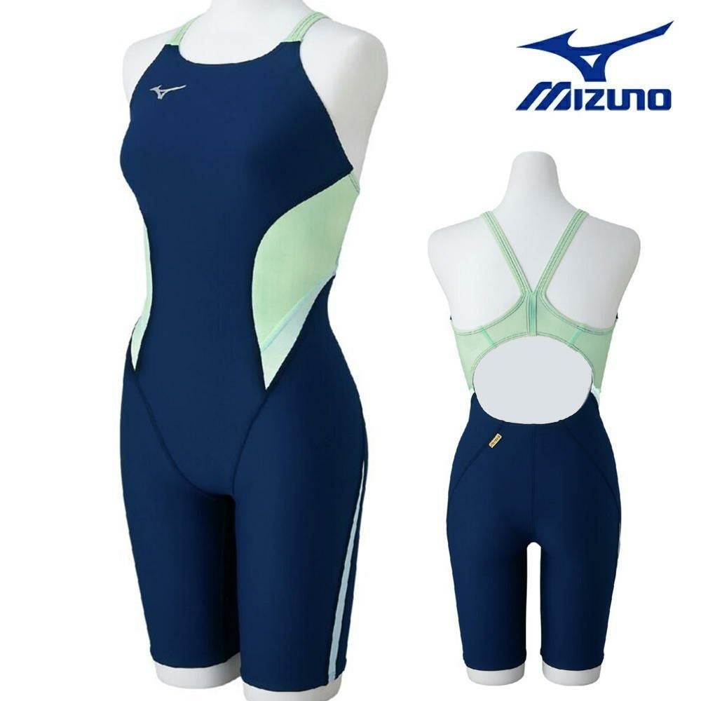 ミズノMIZUNO競泳水着練習用水着レディースエクサースーツハーフスーツオールインワンEXERSUITSU-Fit競泳練習水着N2MGB764