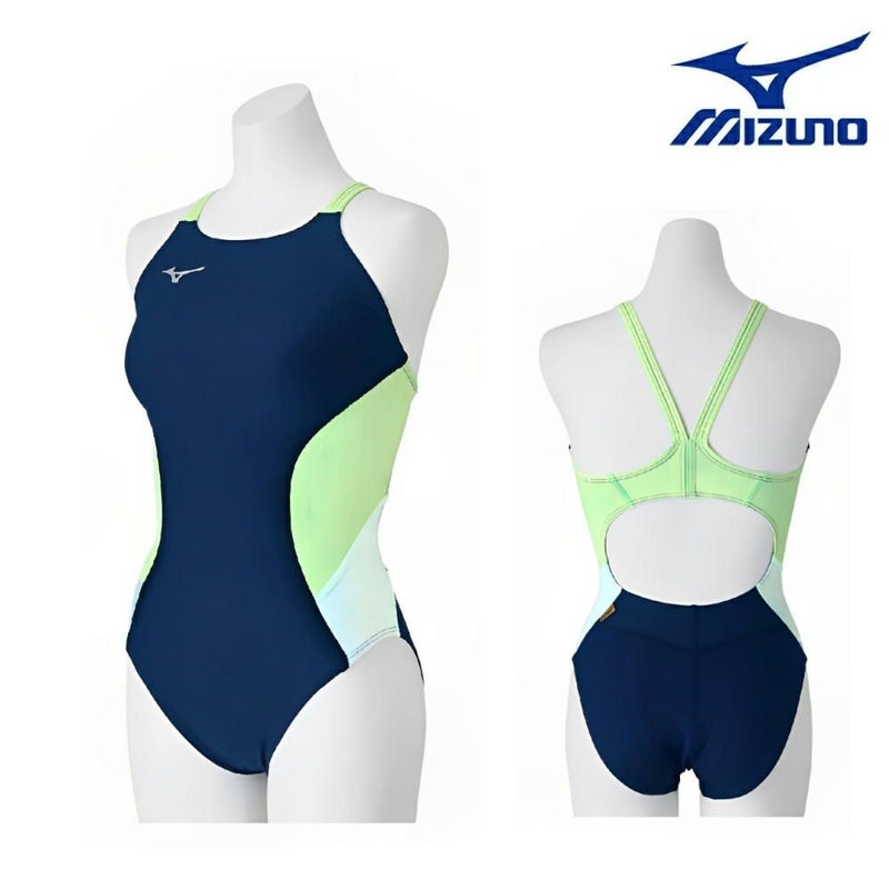 ミズノMIZUNO競泳水着練習用水着レディースエクサースーツミディアムカットEXERSUITSU-Fitダイナモーションフィット競泳練習水着N2MAB761
