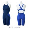 ミズノMIZUNO競泳水着レディースWA承認モデルGX・SONICSTREAMハーフスーツレースオープンバックオールインワン2025年秋冬モデルN2MGC720finaマークあり