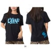 クラップCLAPレオクラップTシャツレディーススポーツアパレルトレーニングフィットネス女性CTS26002