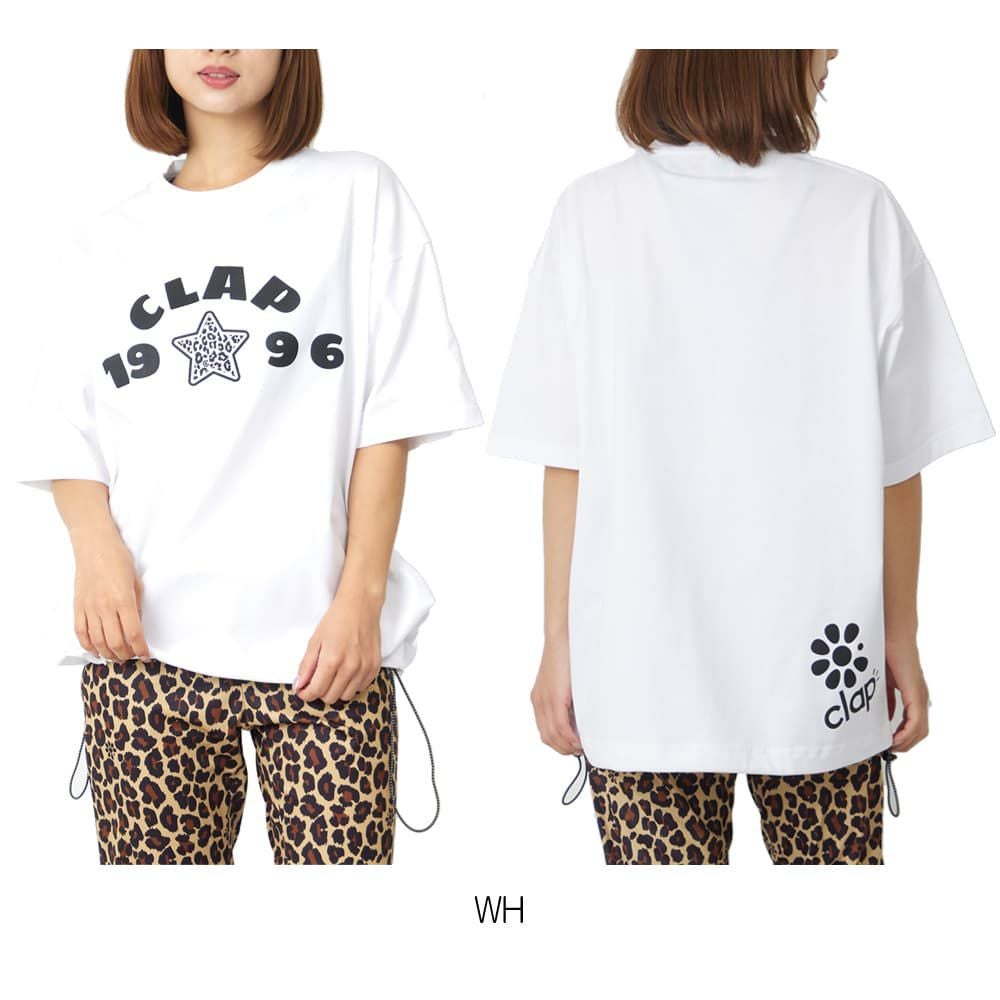 クラップCLAPスタークラップ1996コードTシャツレディーススポーツアパレルトレーニングフィットネス女性CTS26004