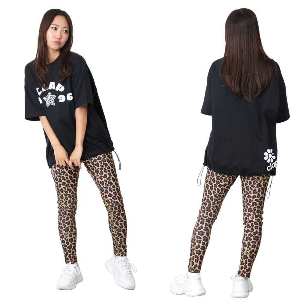 クラップCLAPスタークラップ1996コードTシャツレディーススポーツアパレルトレーニングフィットネス女性CTS26004