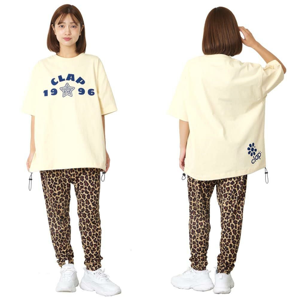 クラップCLAPスタークラップ1996コードTシャツレディーススポーツアパレルトレーニングフィットネス女性CTS26004