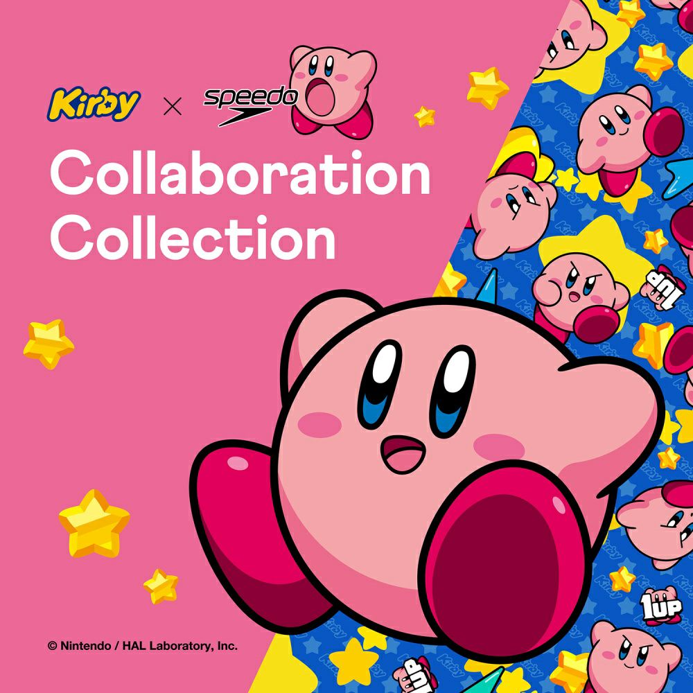 スピードSPEEDO競泳水着練習用水着ジュニア男子カービィスーパースターターンズハーフボックスENDURANCEECO競泳練習水着2026年春夏モデルSTB52601