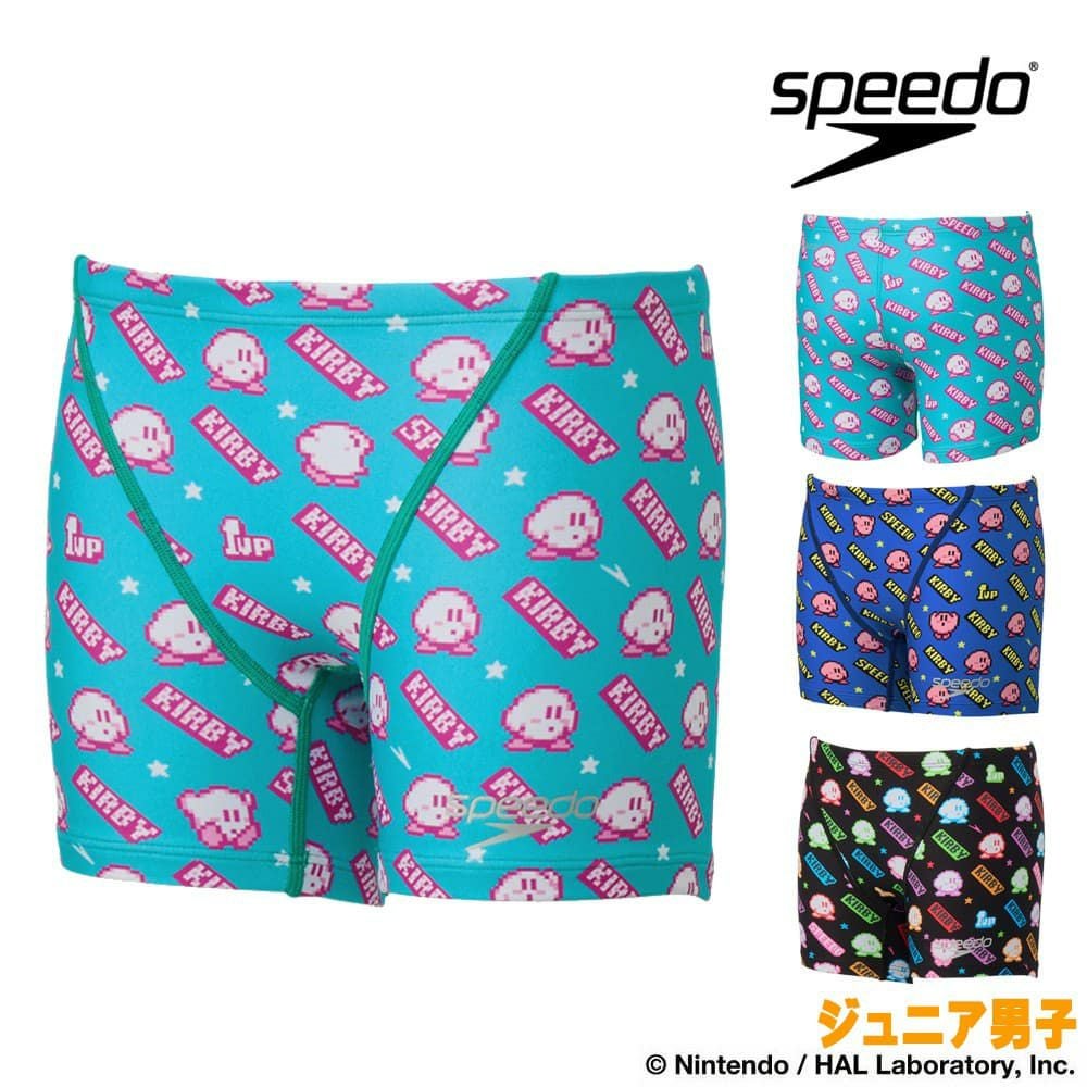 スピード SPEEDO 競泳水着 練習用水着 ジュニア男子 カービィ1アップ
